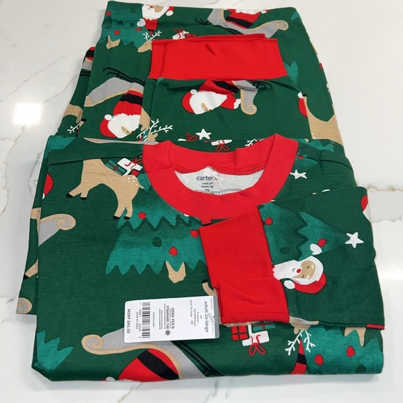 Carter’s Adult Christmas Pajamas Set 100% Cotton (NWT) - Picture 1 of 5